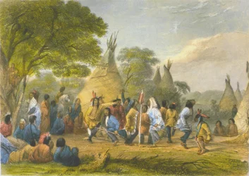 Dakotaenes hundedans, 1853